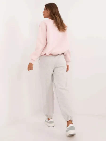 Wygodny komplet dresowy z bluzą oversize i joggerami