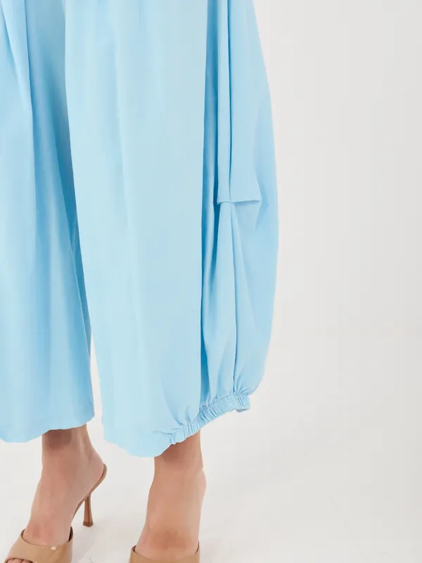 Spodnie typu pumpy z elastycznym ściągaczem na dole