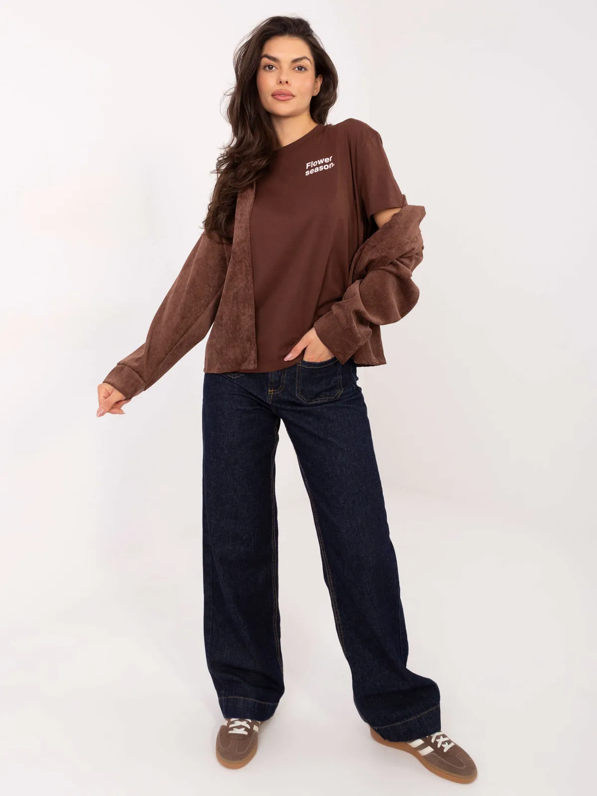 Koszula oversize o kroju casualowym - zdjęcie 4