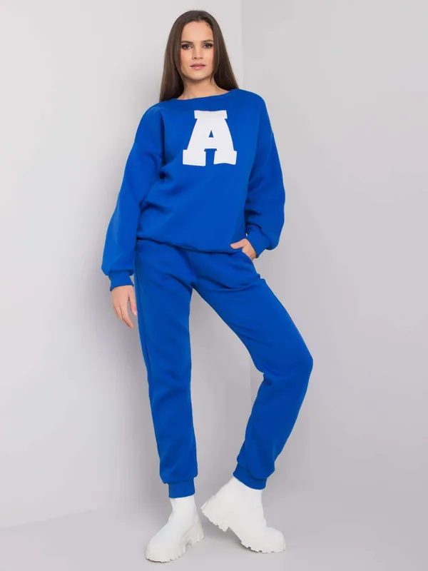 Sportowy komplet dresowy z bluzą oversize - widok 2