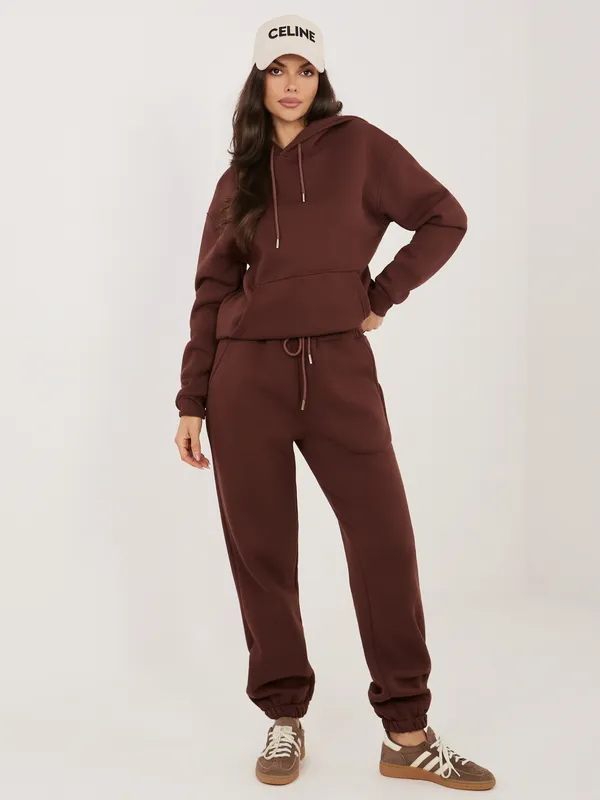 Bluza oversize z kapturem i kieszenią kangurką