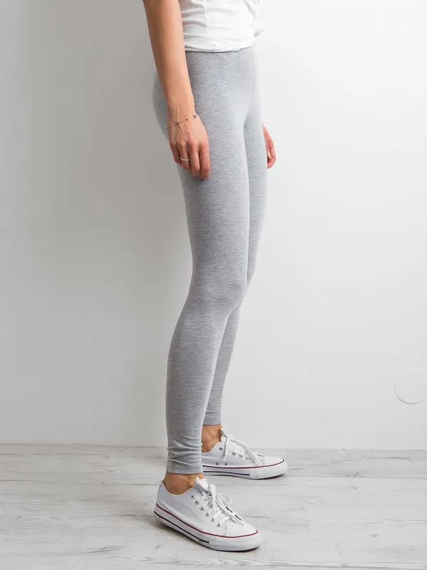 Szare legginsy Basic - widok 2