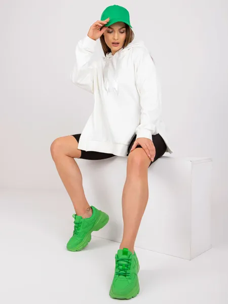 Bluza oversize z kapturem i rozcięciami po bokach