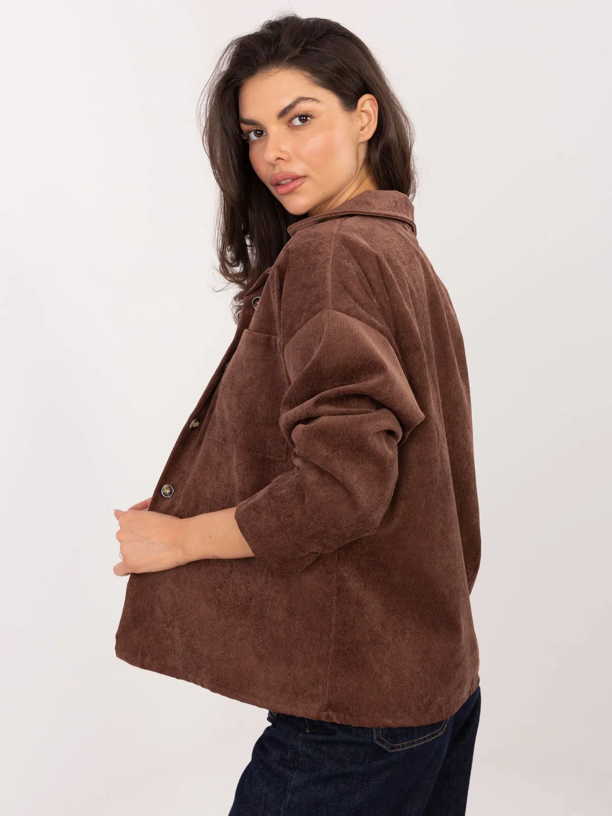 Koszula oversize o kroju casualowym - zdjęcie 1