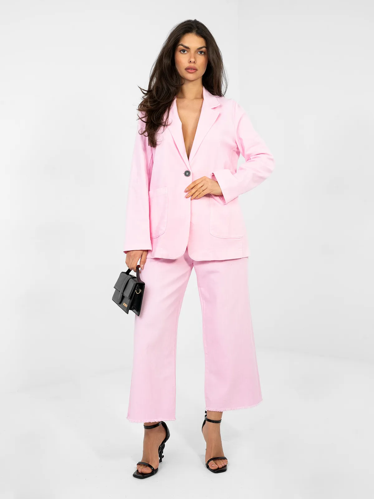 Klasyczna marynarka o kroju oversize - zdjęcie 1